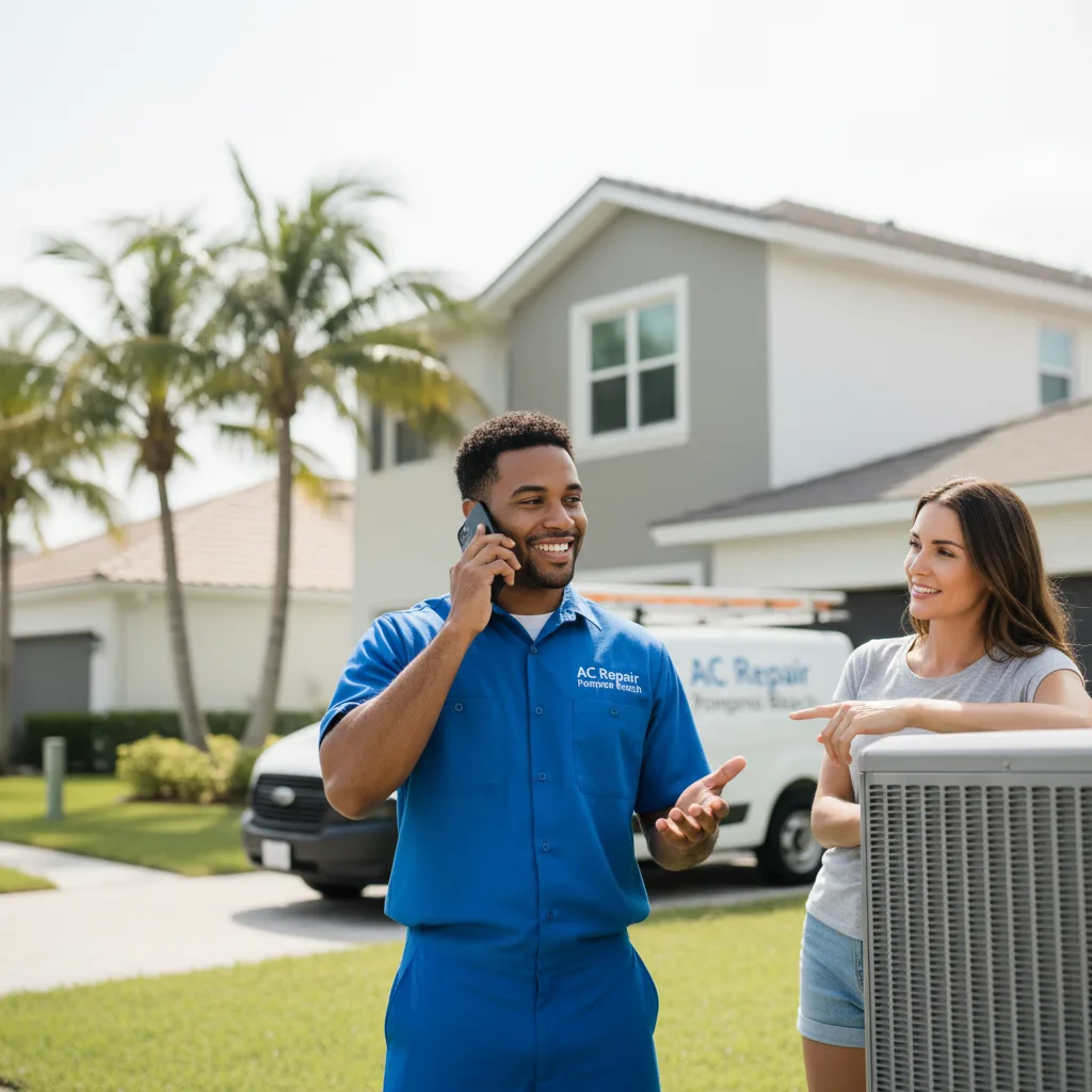 AC Repair Pompano Beach customer support in Gable